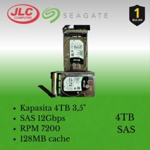 HDD Server 4TB SAS 3.5" 7.2K Enterprise Hard Drive - Second Health 100% - Image 1