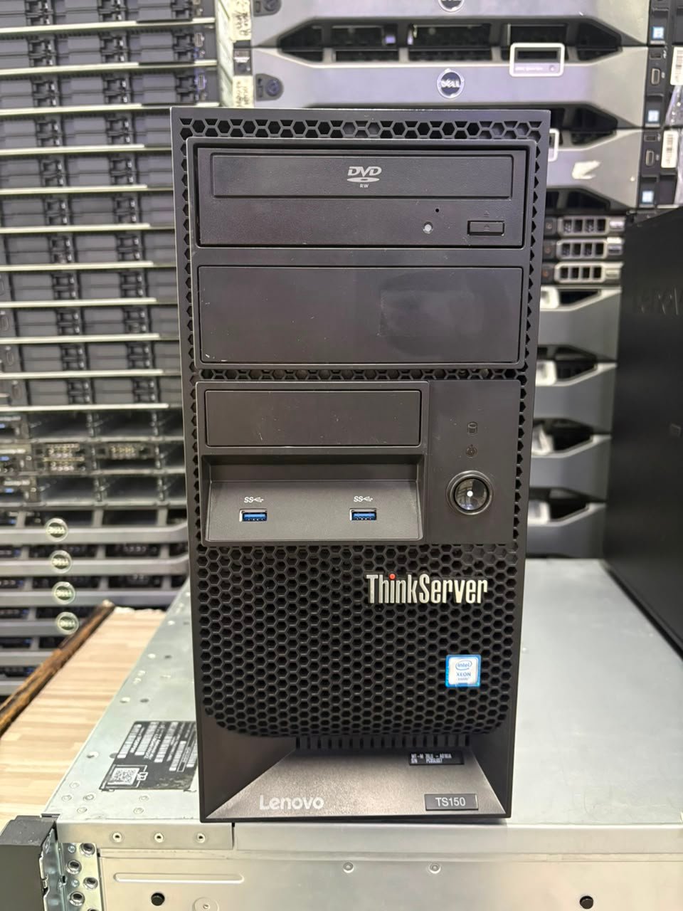 Lenovo ThinkServer TS150 Xeon E3-1225 v5 RAM 8GB HDD 2TB Server Tower - Image 1