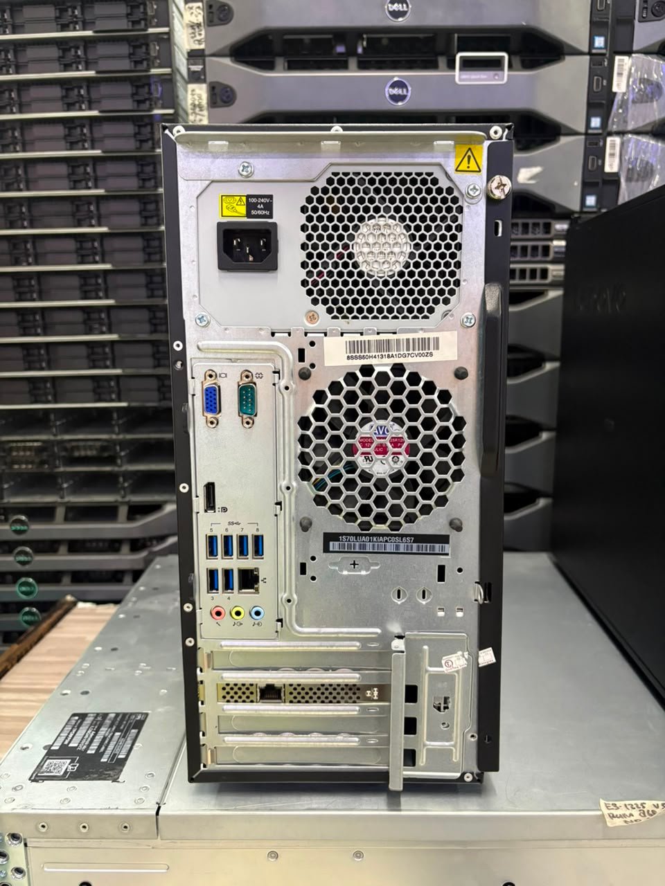 Lenovo ThinkServer TS150 Xeon E3-1225 v5 RAM 8GB HDD 2TB Server Tower - Image 3